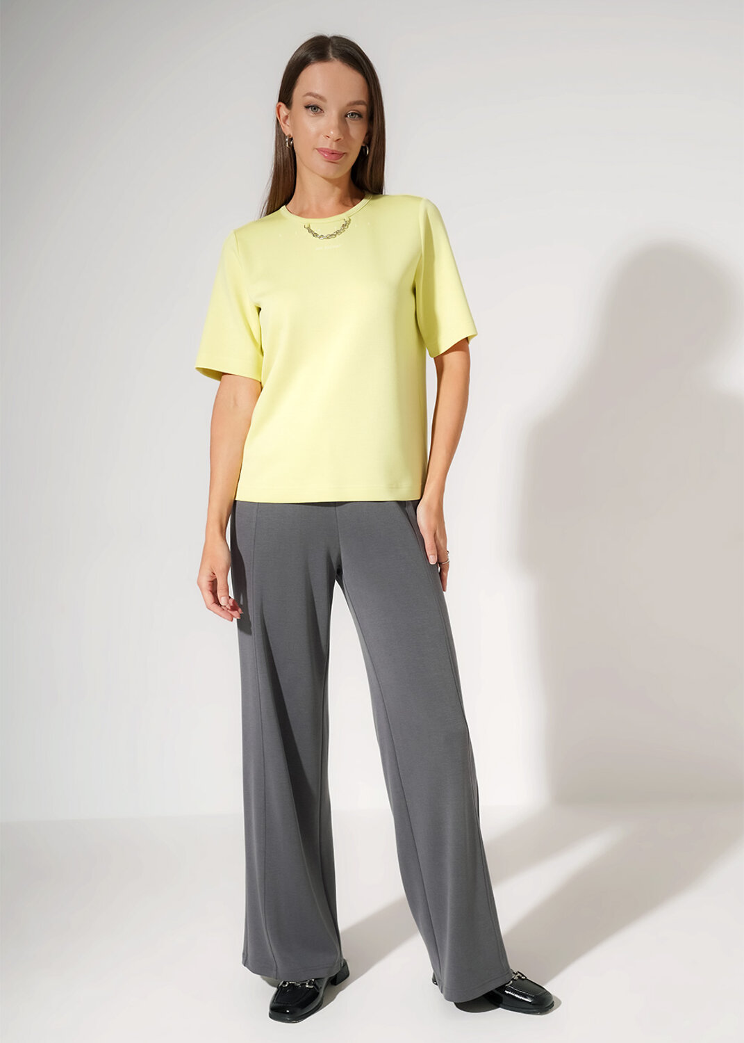 CLEVER Джемпер 590426 267182/200сд_п св.жёлтый