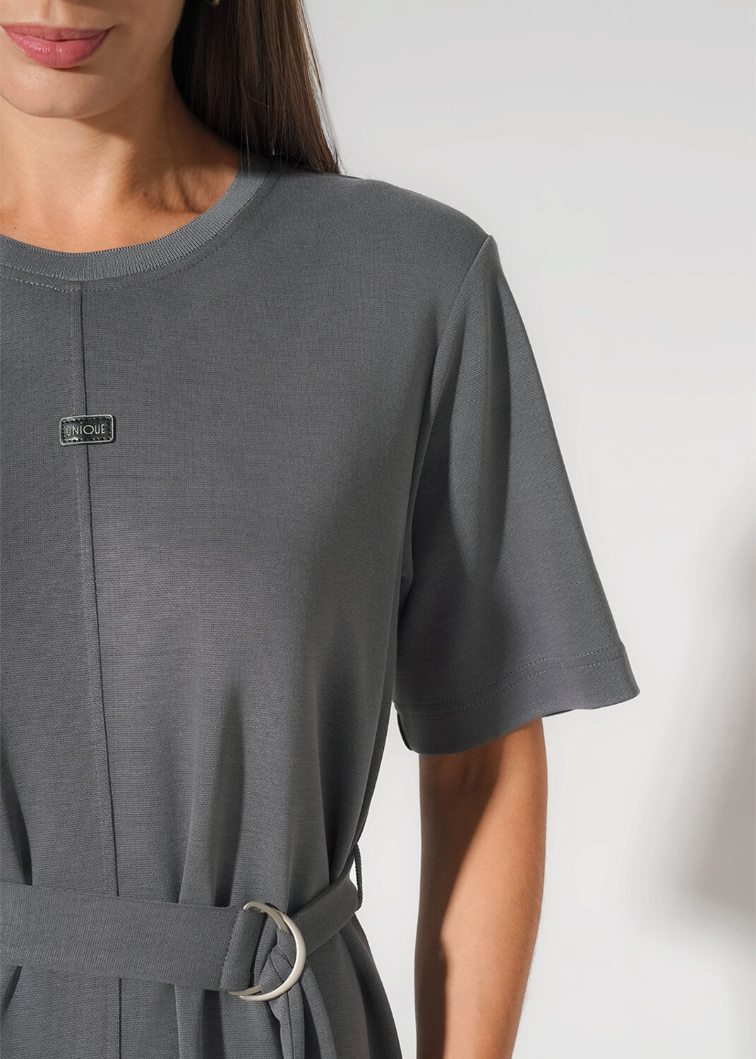 CLEVER Платье 590427 267194/200тдф т.серый