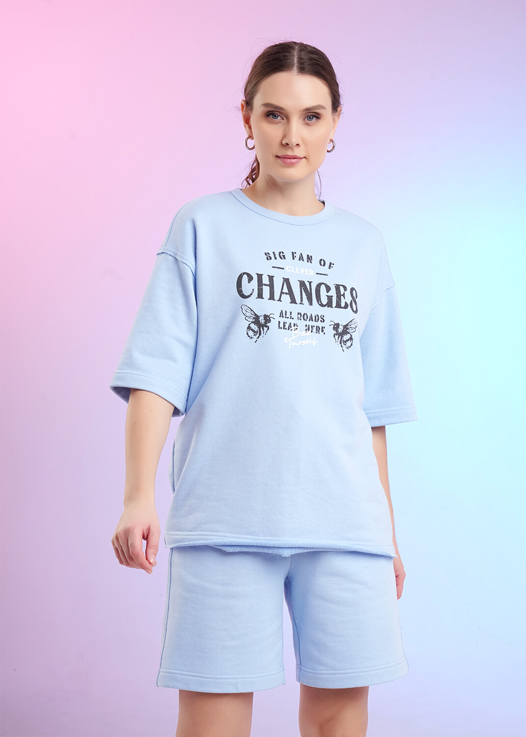 CLEVER Шорты 590431 LSH26-1229 голубой