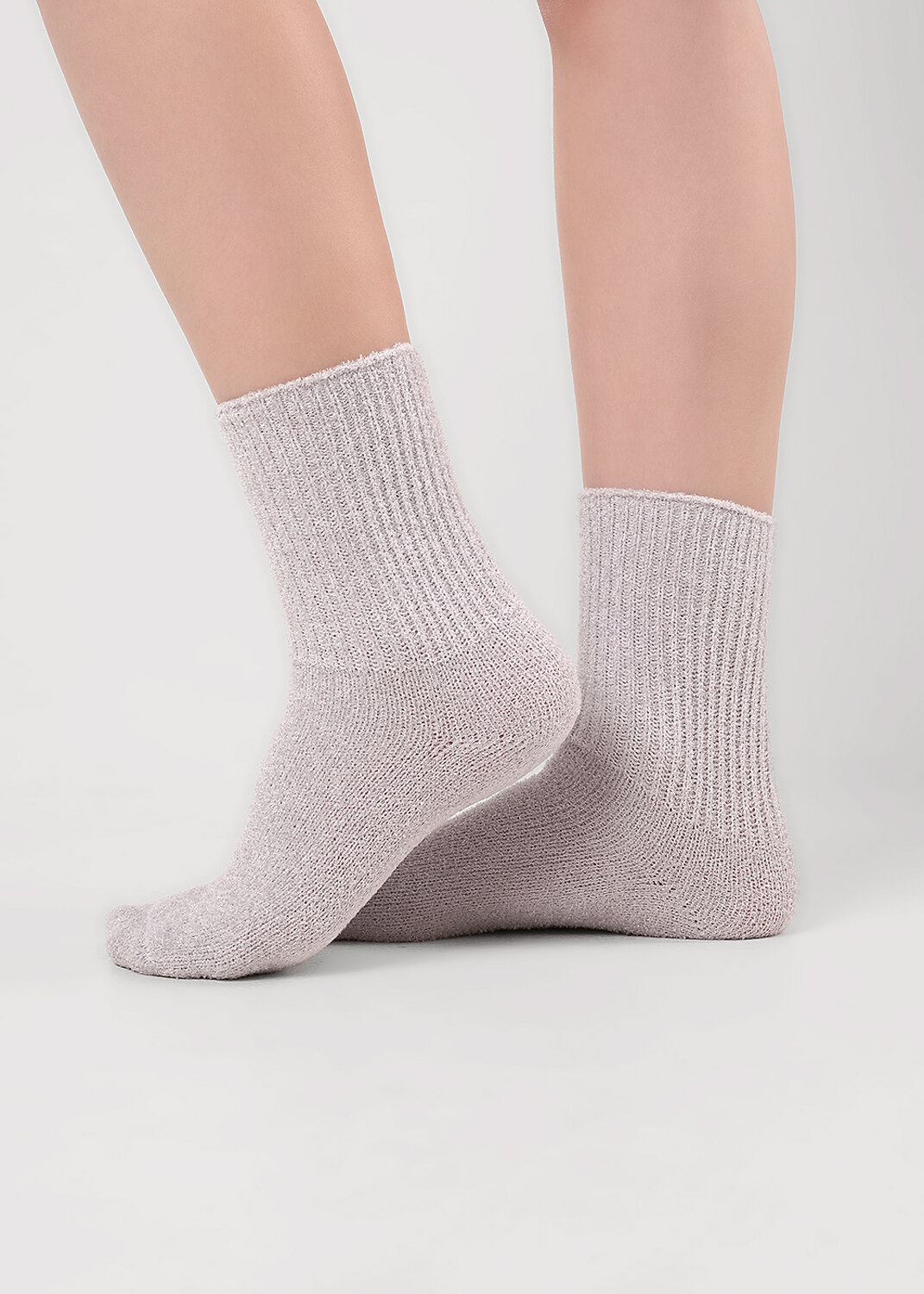 CLEVER Носки 590448 Д969Т св.серый