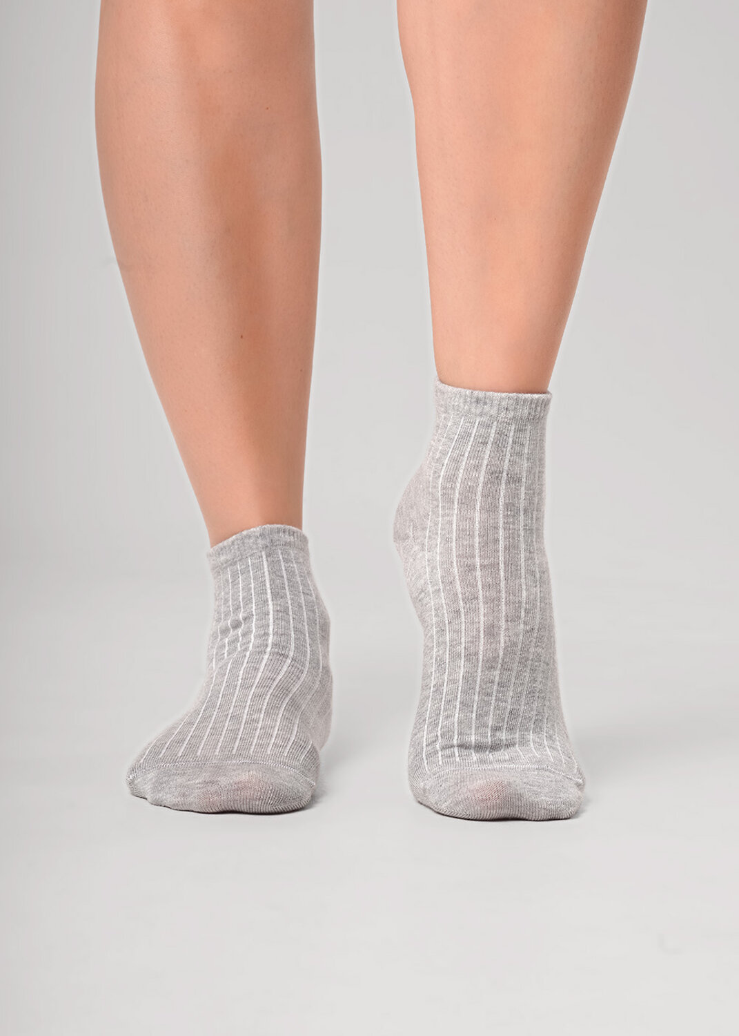 CLEVER Носки 590457 Д5600 меланж серый