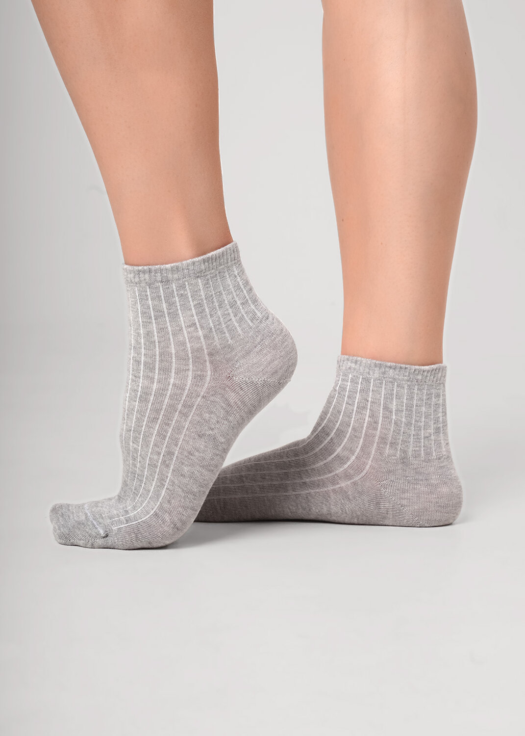 CLEVER Носки 590457 Д5600 меланж серый