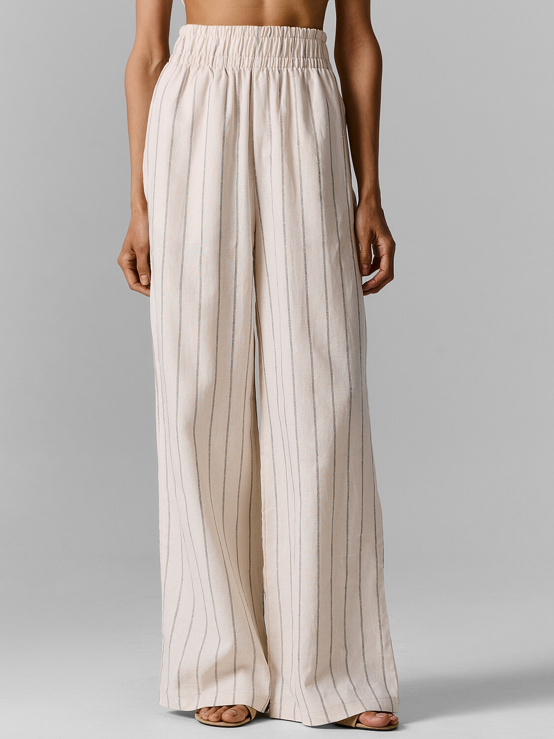 MARK FORMELLE Брюки 590476 182479 полоска на белом песке