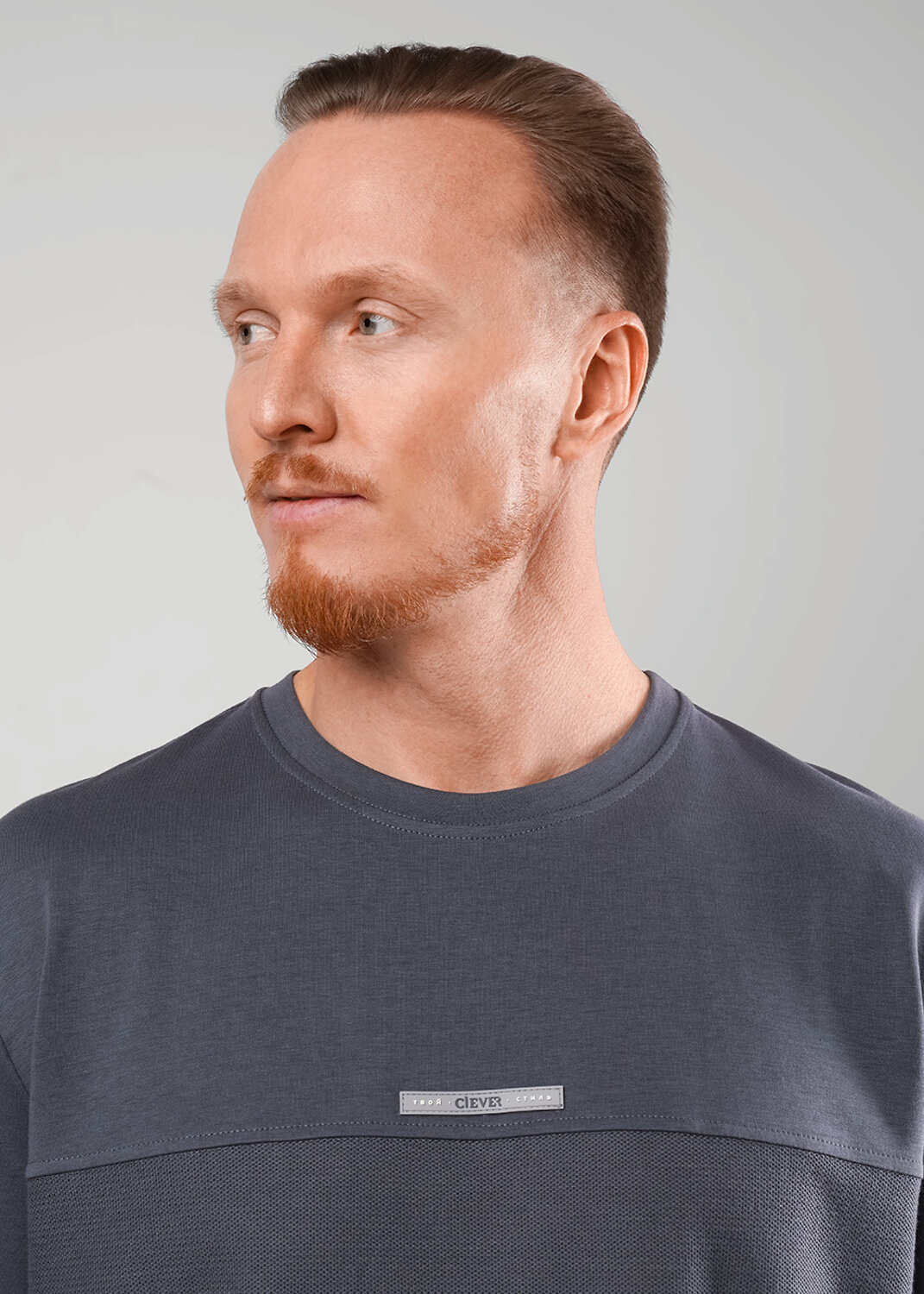 CLEVER Футболка 590481 562712/13ли т.серый