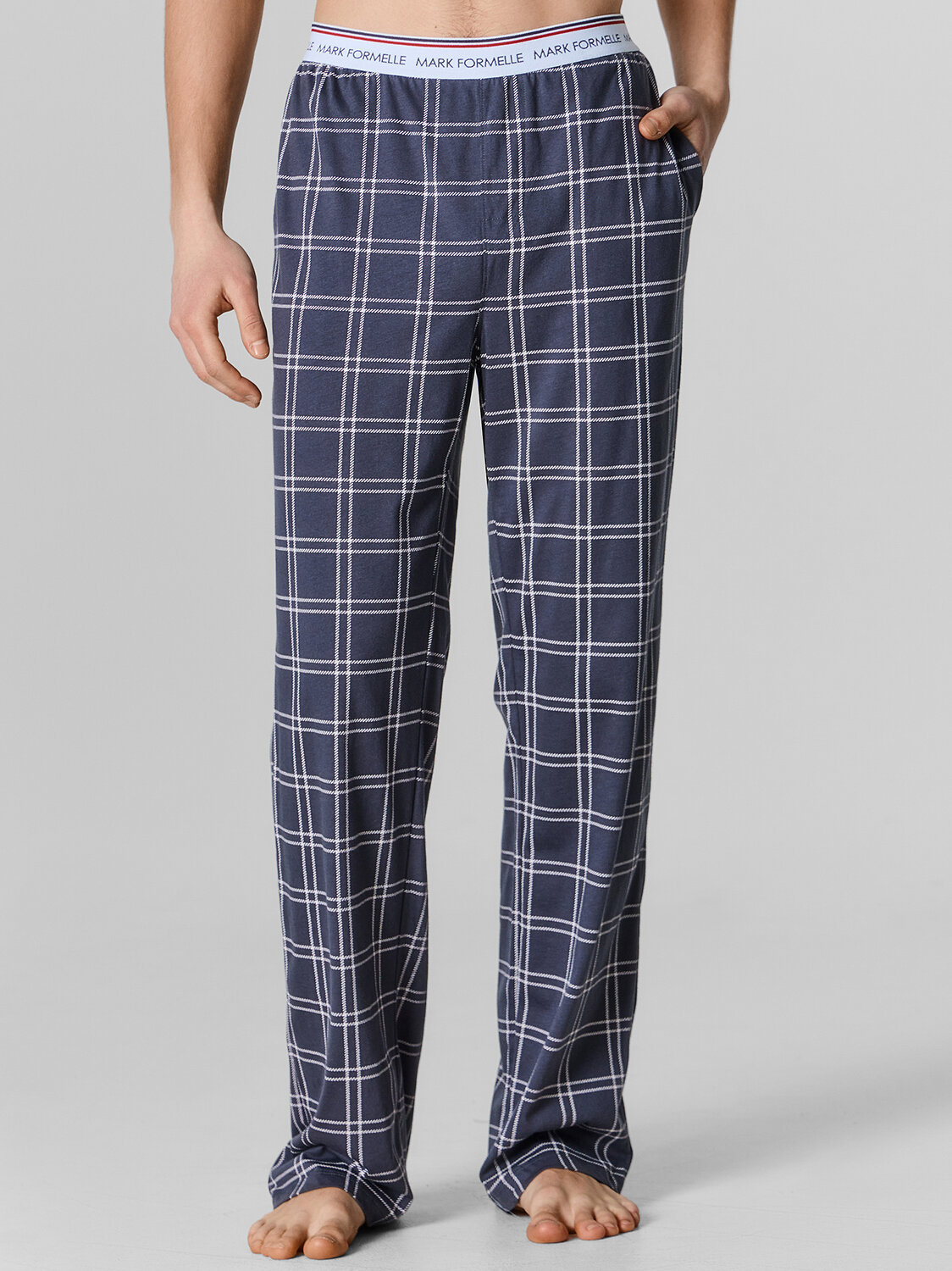 MARK FORMELLE Брюки 590484 581134 клетка на графите