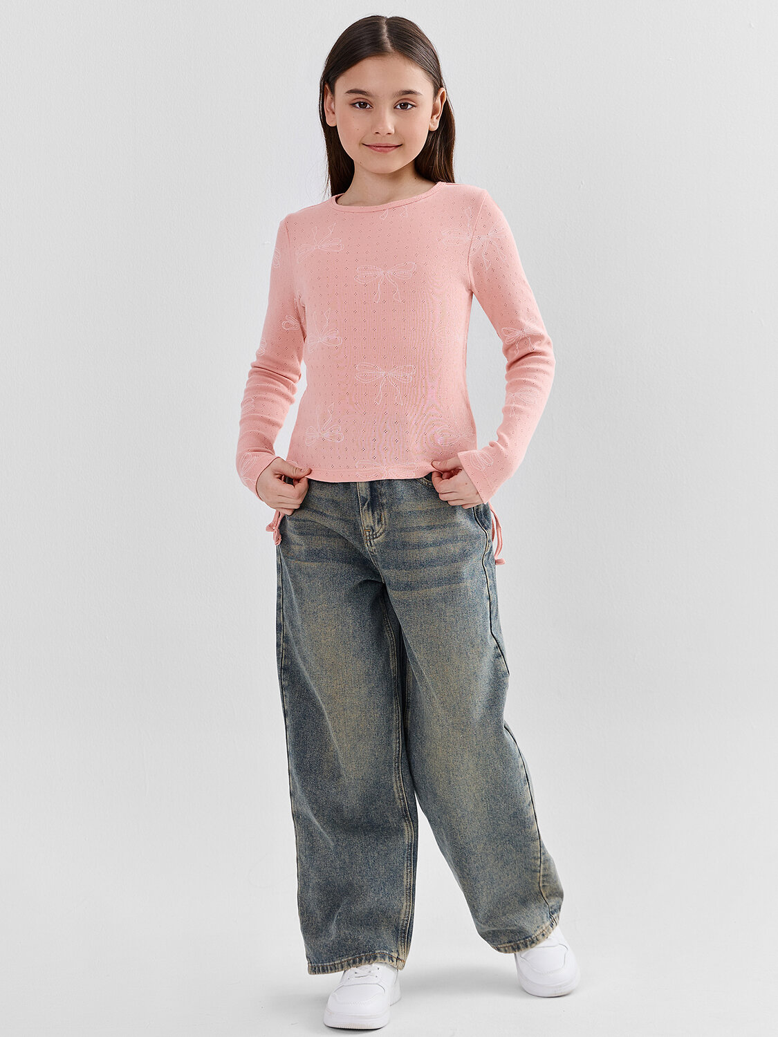 MARK FORMELLE Джемпер 590495 127996 бантики на розовом