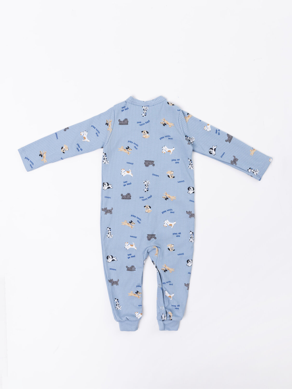 MARK FORMELLE Комбинезон 590505 14012-2 собачки на голубом +собачки на сером