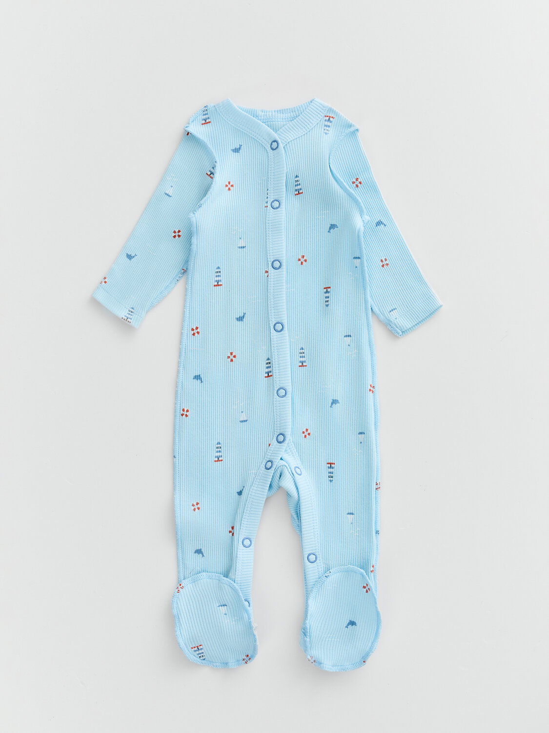 MARK FORMELLE Комбинезон 590506 14014-2 маяк на голубом небе +серо -синий