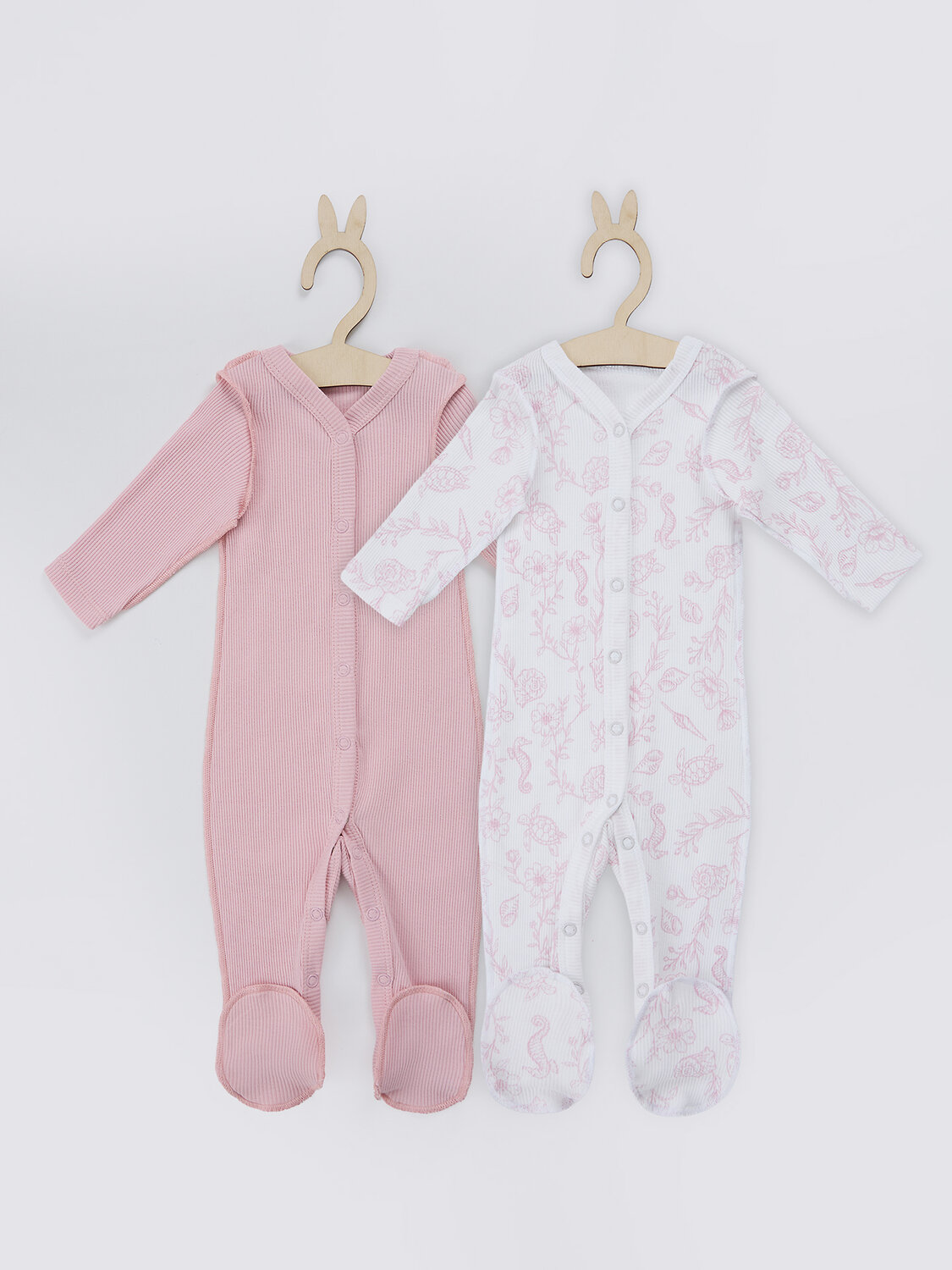 MARK FORMELLE Комбинезон 590507 14014-2 ракушки на белом +розовые румяна