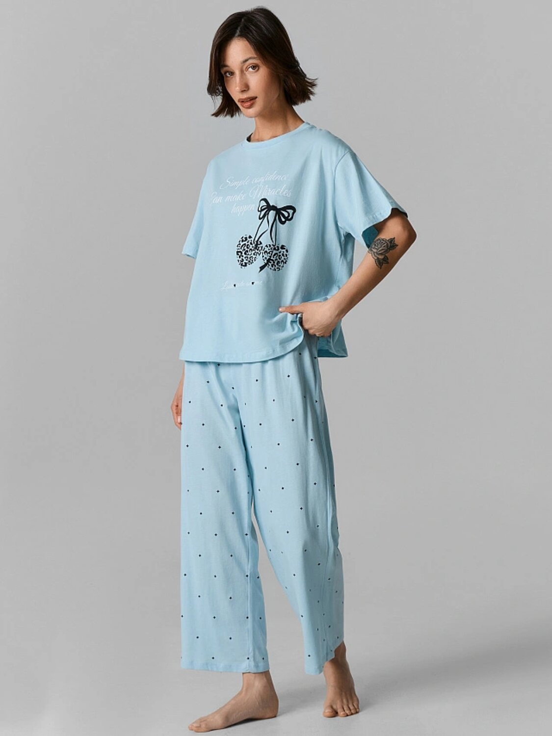 MARK FORMELLE Комплект 590513 592600 голубая дымка +ромбики на голубой дымке