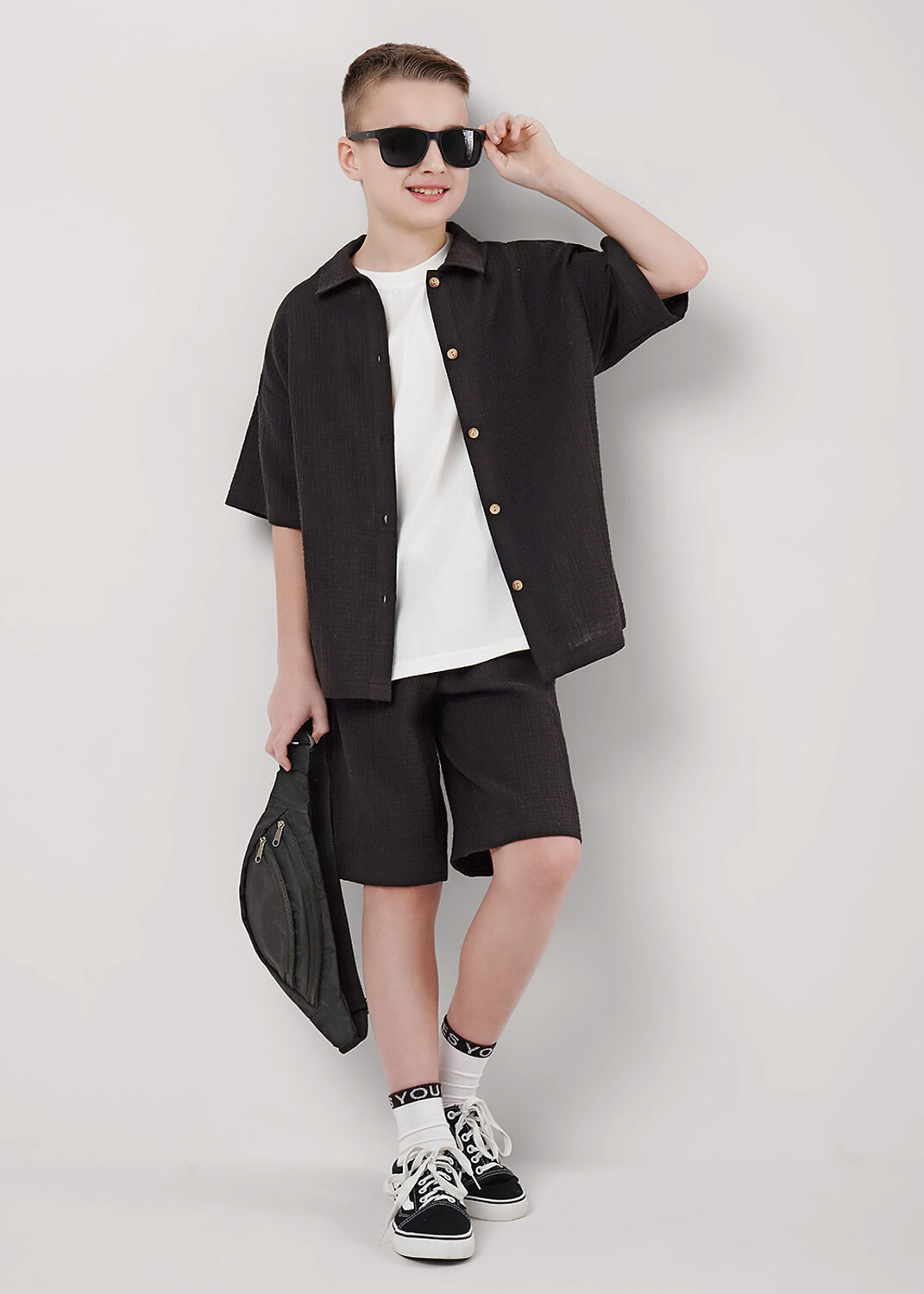 CLEVER Шорты 590520 863310/16муж чёрный