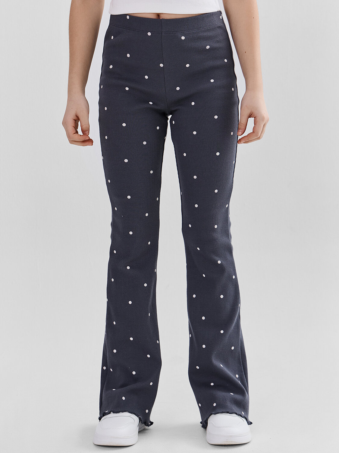 MARK FORMELLE Легинсы 590531 147753 горошек на графитовом