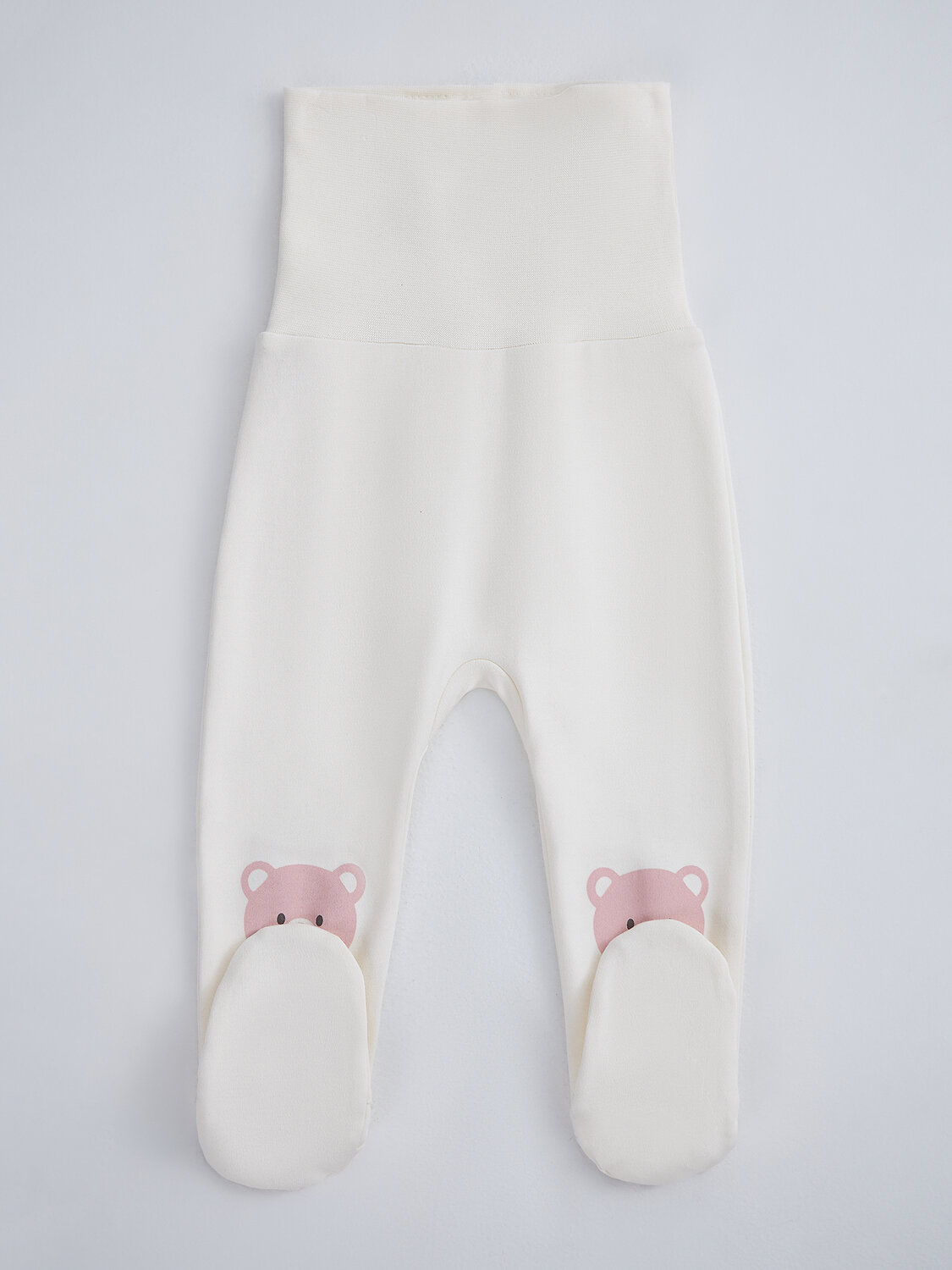 MARK FORMELLE Ползунки 590545 85114-3 молочный +серо-коричневый +серебр.розовый +печать