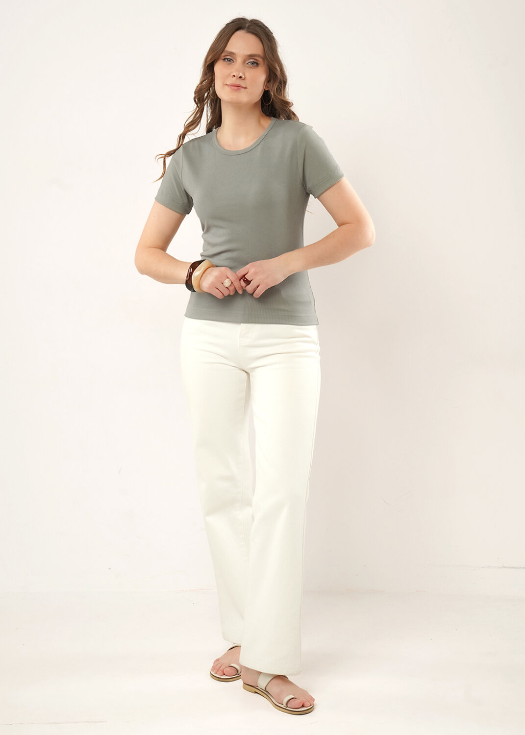 CLEVER Футболка 590556 267166рп хаки/т.хаки