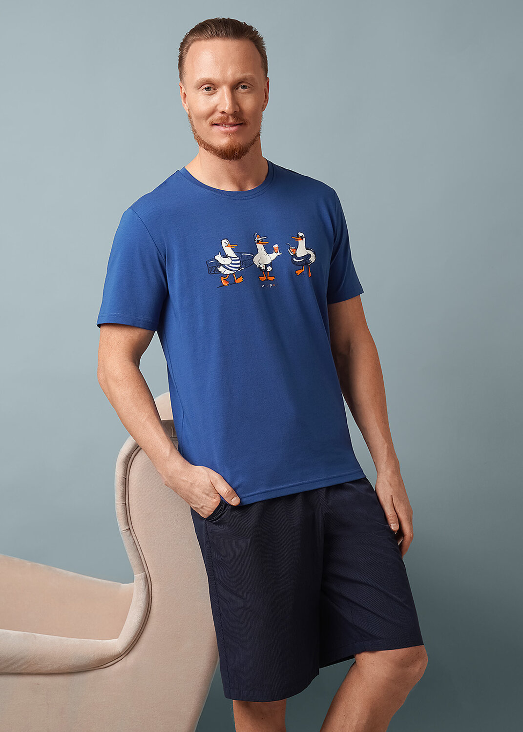 CLEVER Набор 590561 MHP560812/1 джинсовый/т.синий