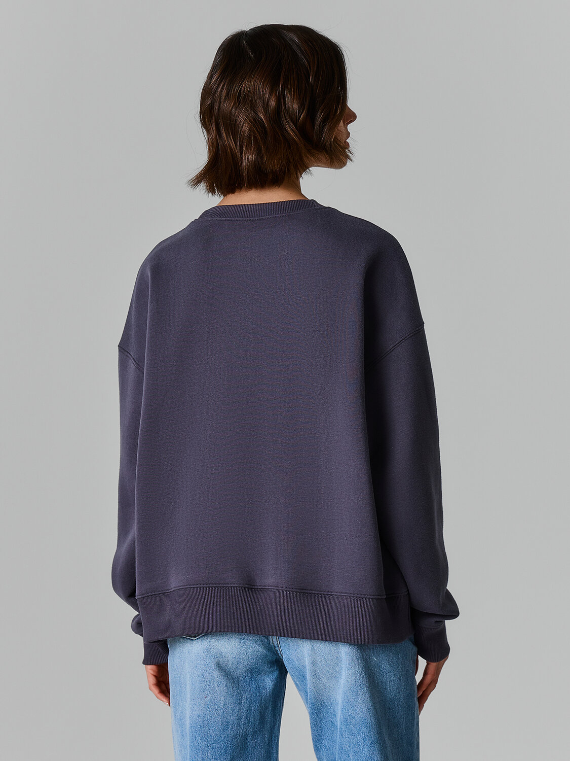 MARK FORMELLE Свитшот 590564 122813/1 металлический серый +печать