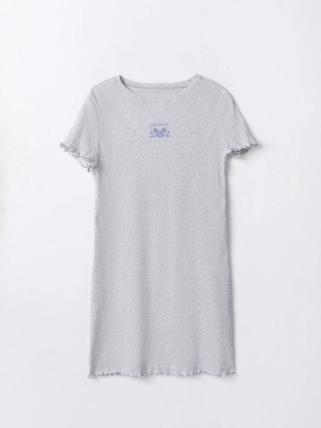 MARK FORMELLE Сорочка 590573 572405 серый меланж+печать