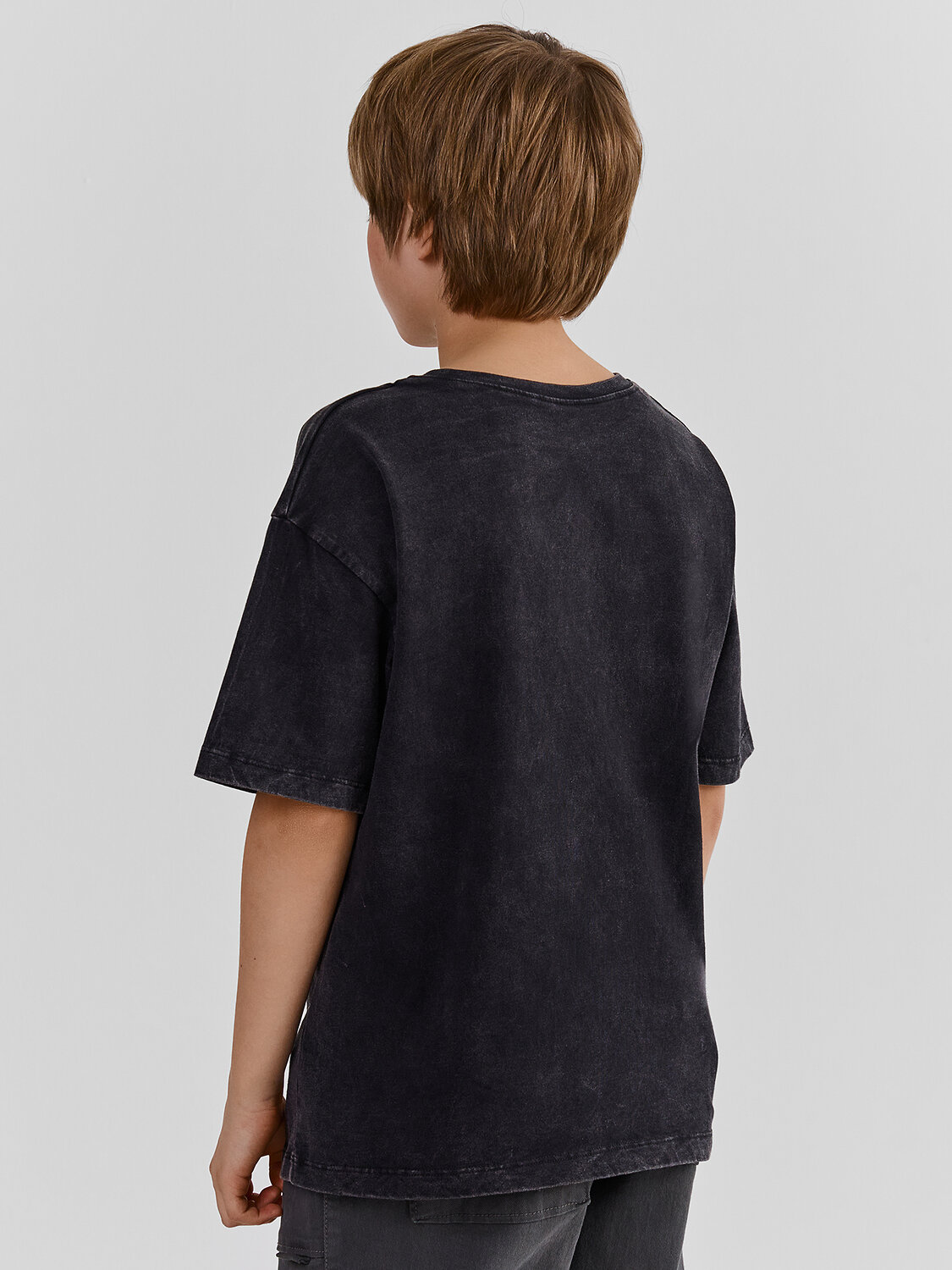 MARK FORMELLE Футболка 590617 113384 ACID WASH черный +печать