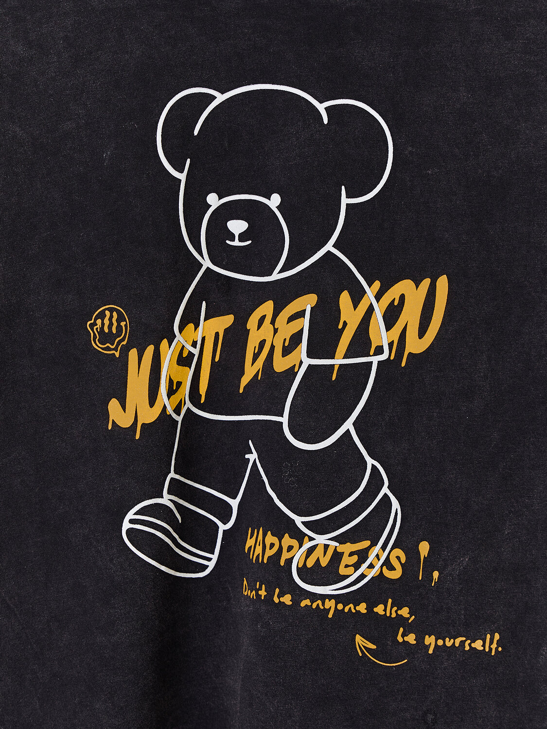 MARK FORMELLE Футболка 590617 113384 ACID WASH черный +печать