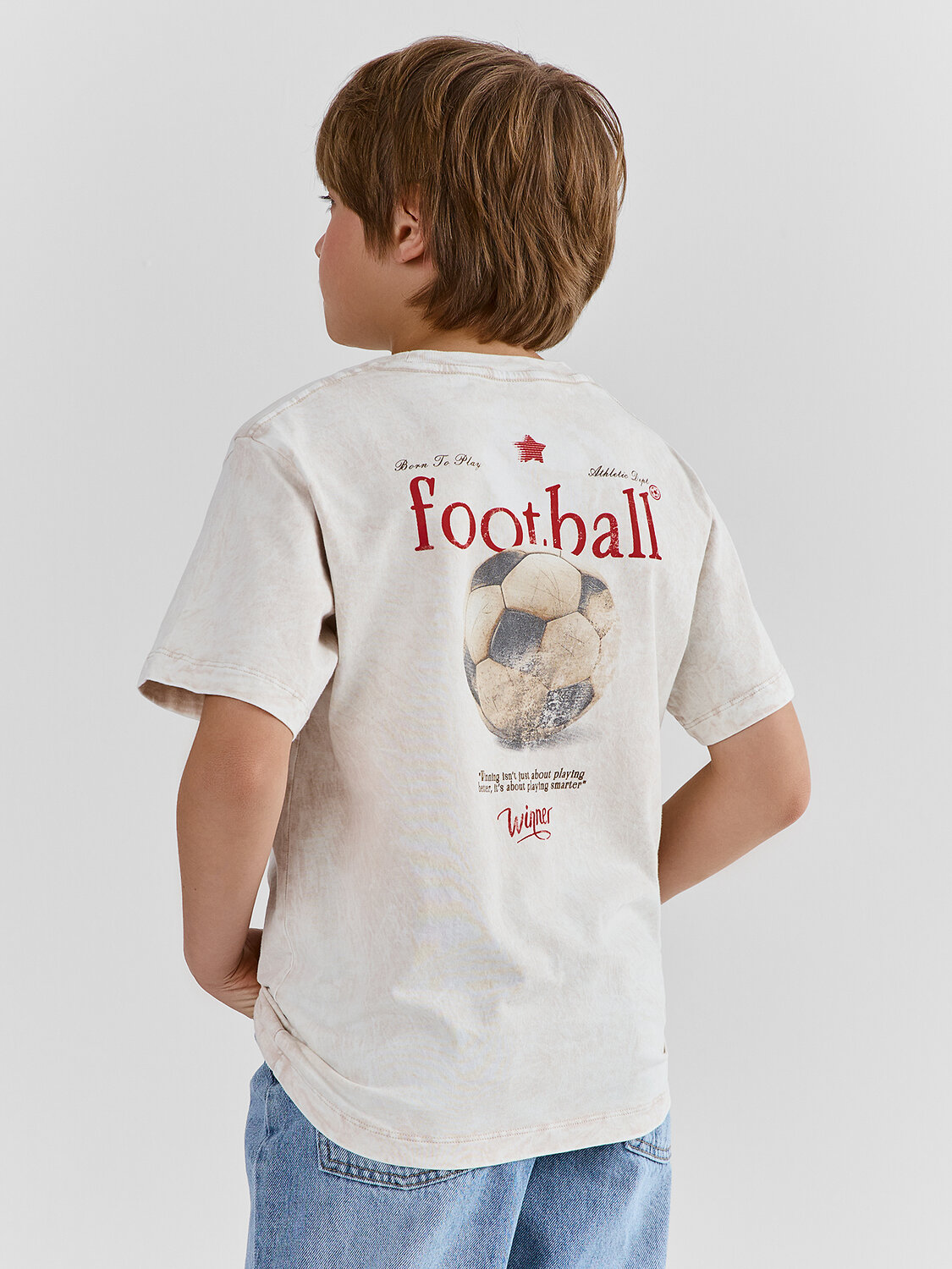 MARK FORMELLE Футболка 590619 113433 ACID WASH платина +печать