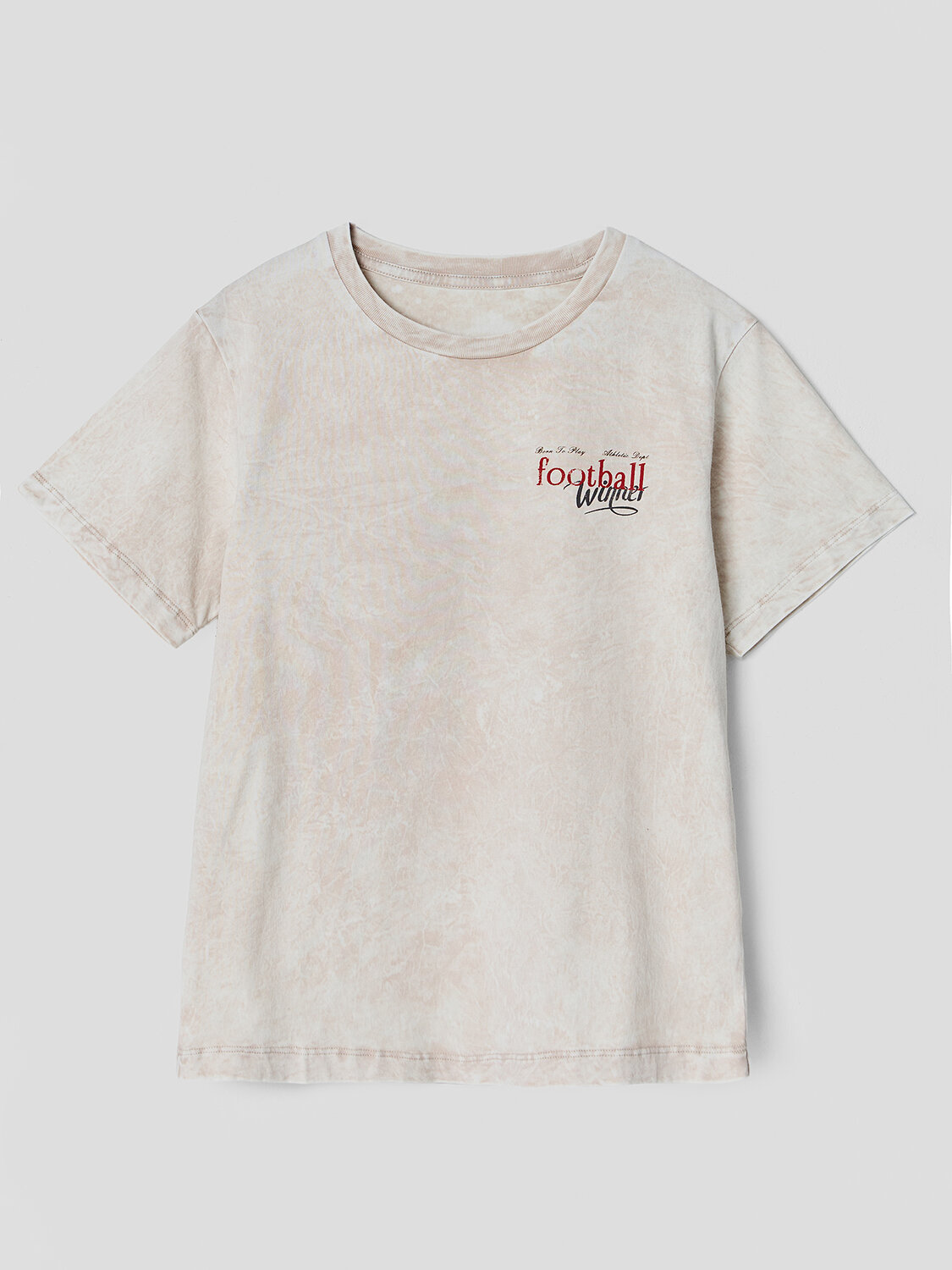 MARK FORMELLE Футболка 590619 113433 ACID WASH платина +печать