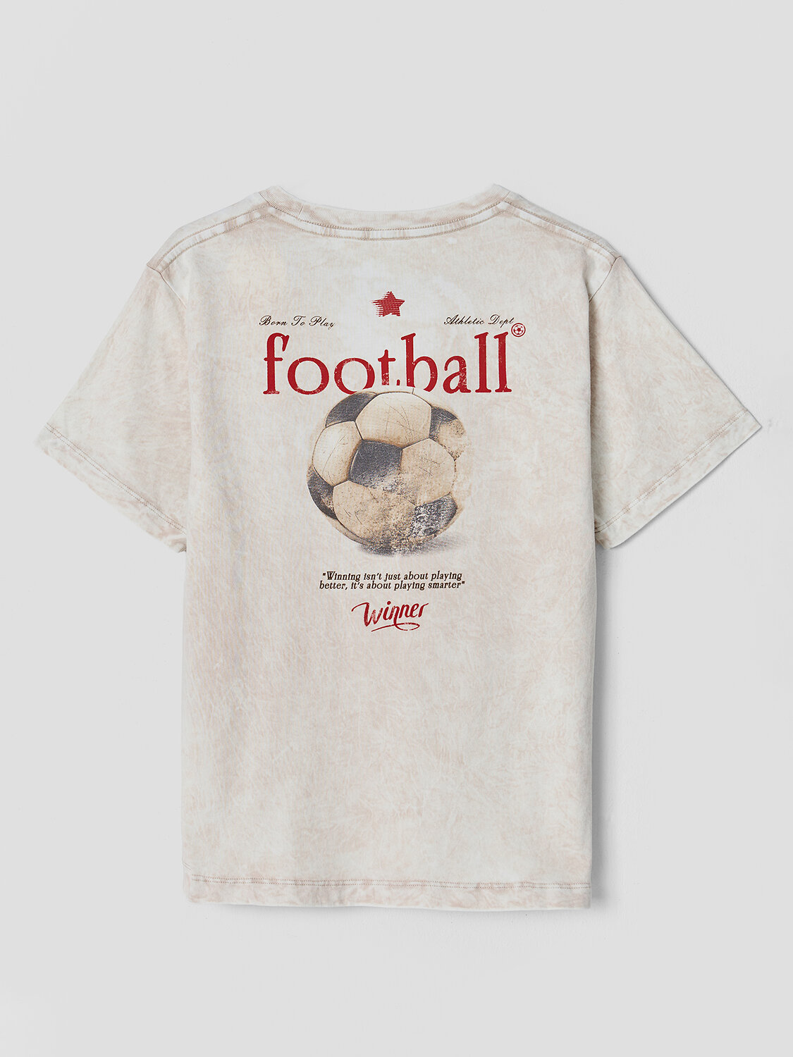 MARK FORMELLE Футболка 590619 113433 ACID WASH платина +печать