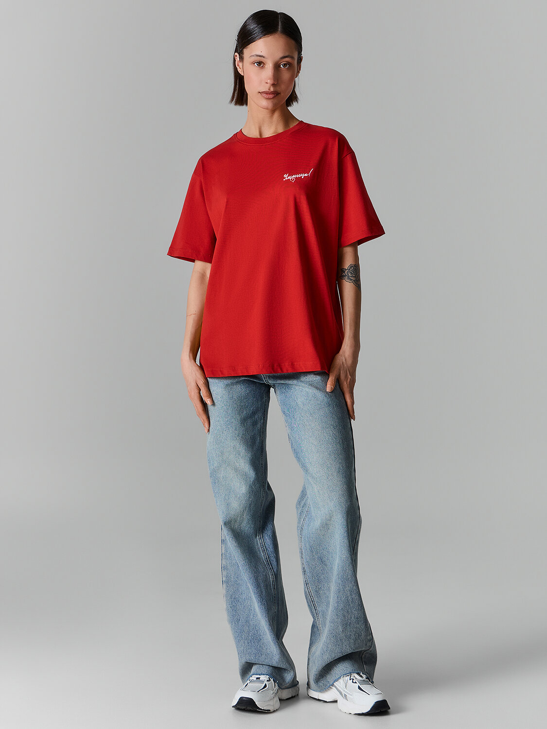 MARK FORMELLE Футболка 590623 112678 красная лава +печать