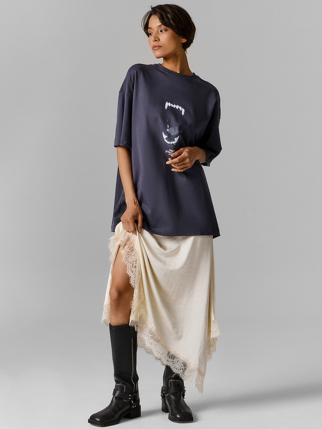 MARK FORMELLE Футболка 590625 112953 графит +печать