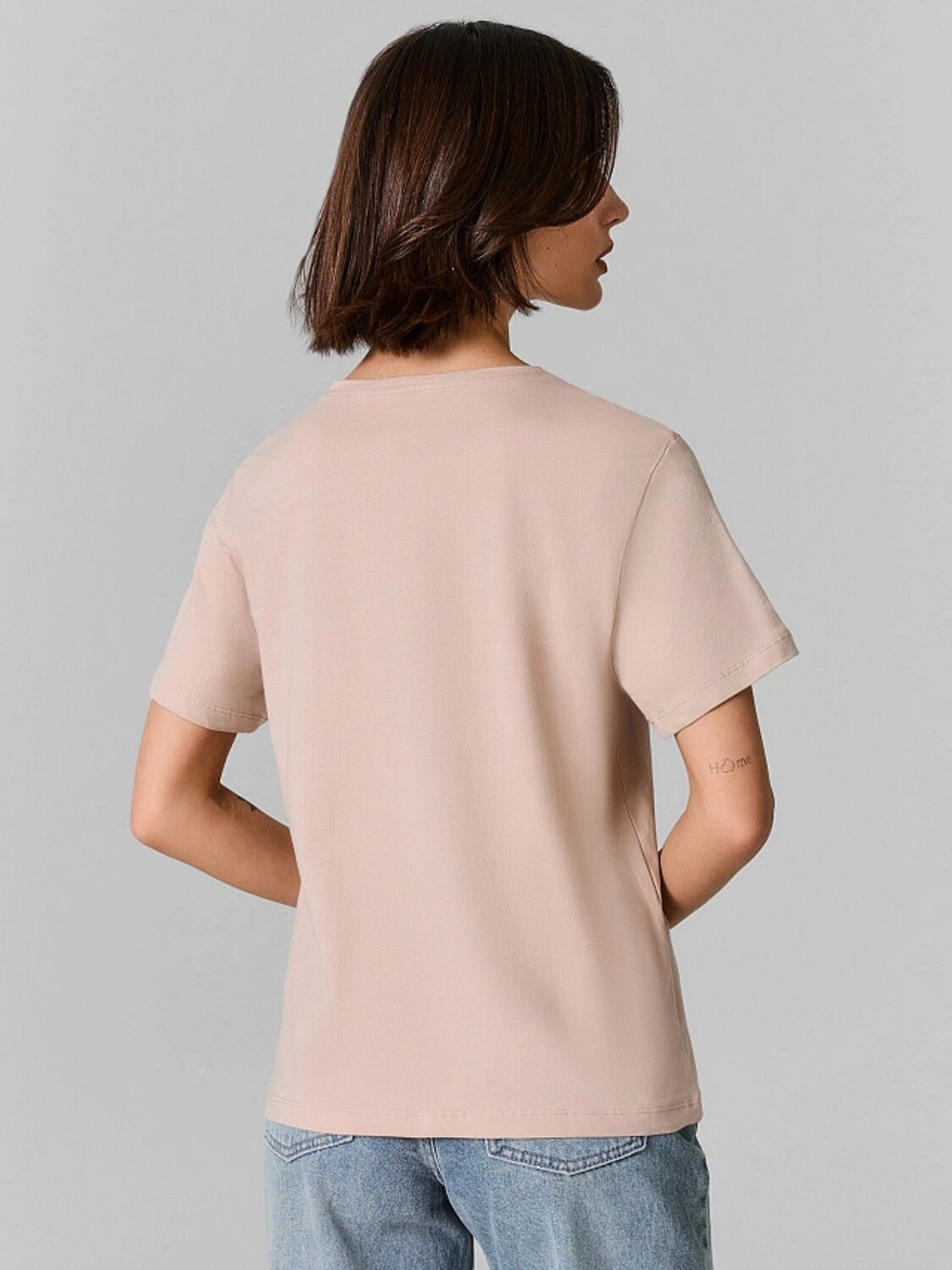 MARK FORMELLE Футболка 590627 112968 холодный бежевый +печать