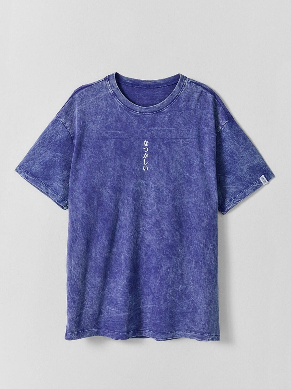 MARK FORMELLE Футболка 590634 111927 ACID WASH глубокий фиолетовый +печать