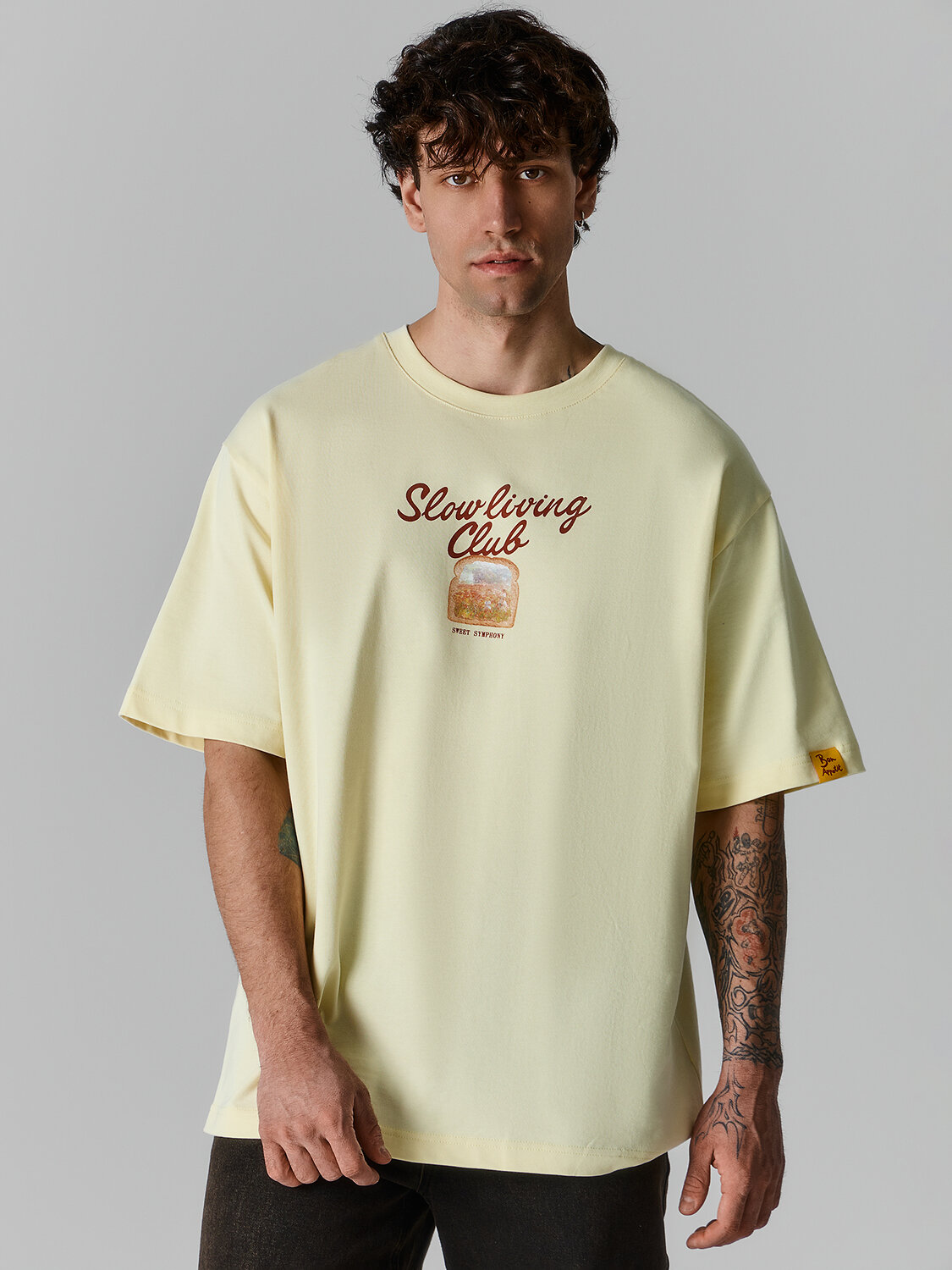 MARK FORMELLE Футболка 590636 111932 лимонный лед +печать