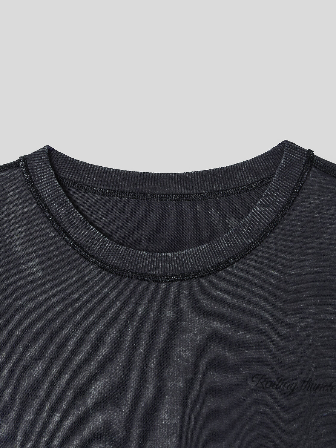 MARK FORMELLE Футболка 590637 111955 ACID WASH графит +печать