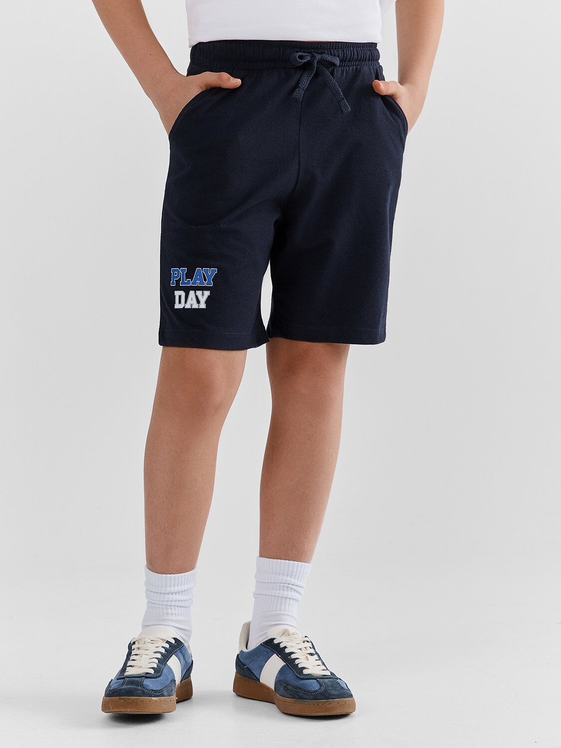 MARK FORMELLE Шорты 590642 133330-2 неви +зеленый +печать