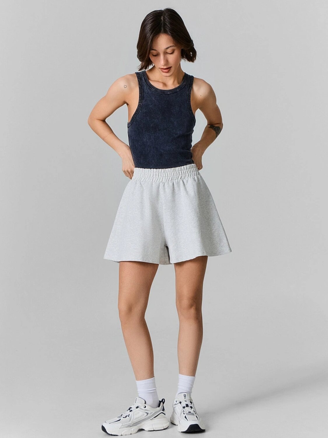 MARK FORMELLE Шорты 590650 132380 св.серый меланж