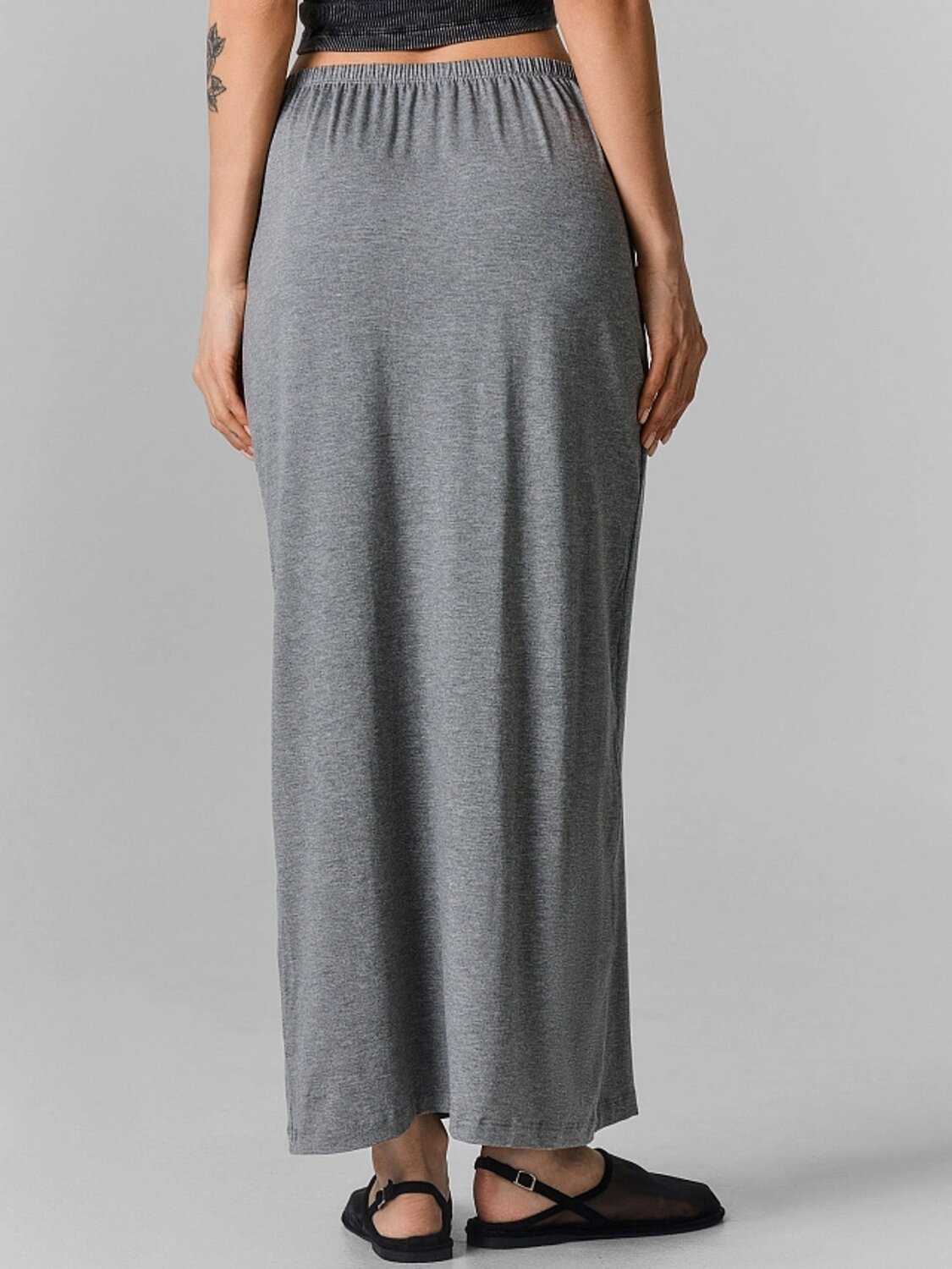 MARK FORMELLE Юбка 590655 152809 серый меланж