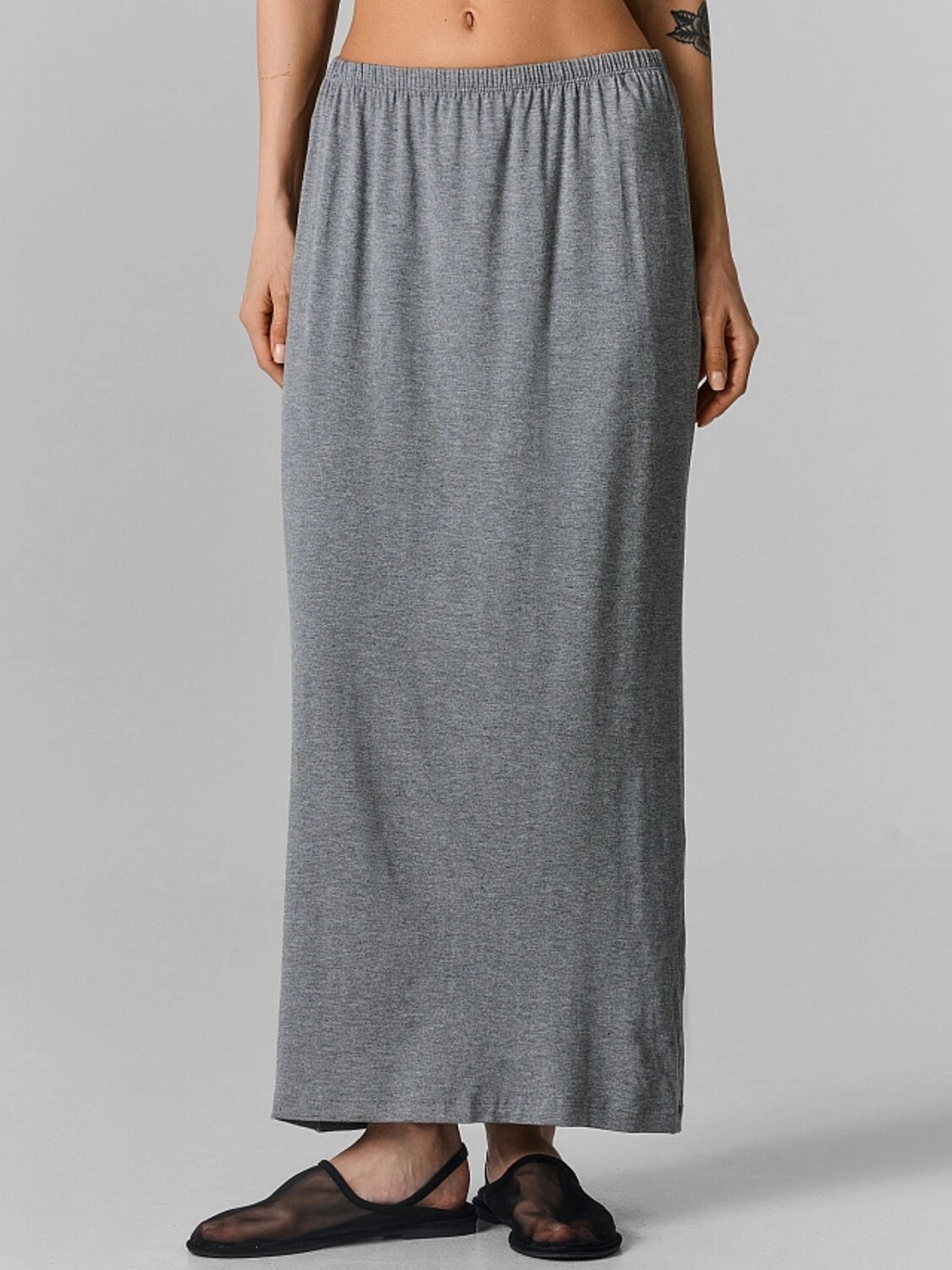 MARK FORMELLE Юбка 590655 152809 серый меланж