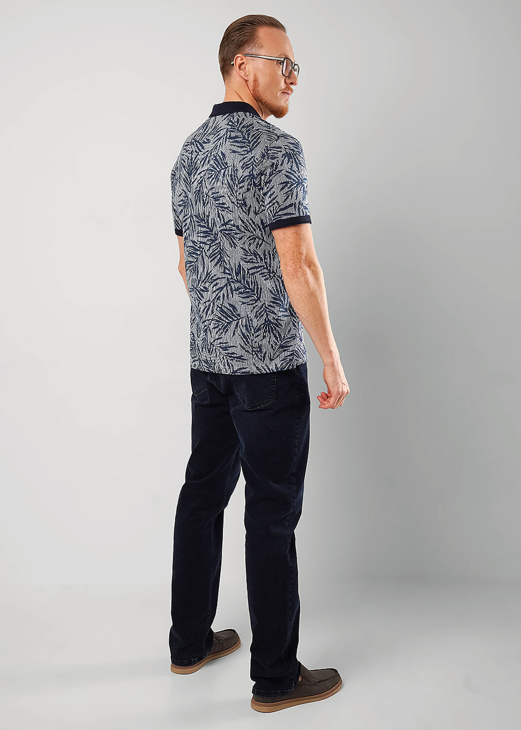 CLEVER Джемпер 590684 562378/20кдн maxi т.синий/белый