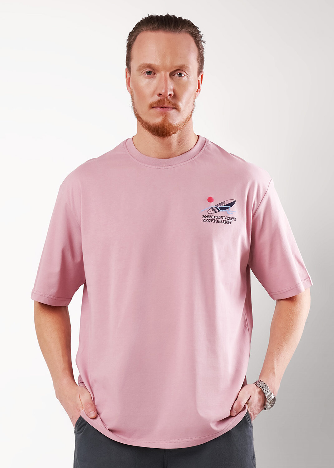 CLEVER Футболка 590686 562472/20кд_п1 розовый