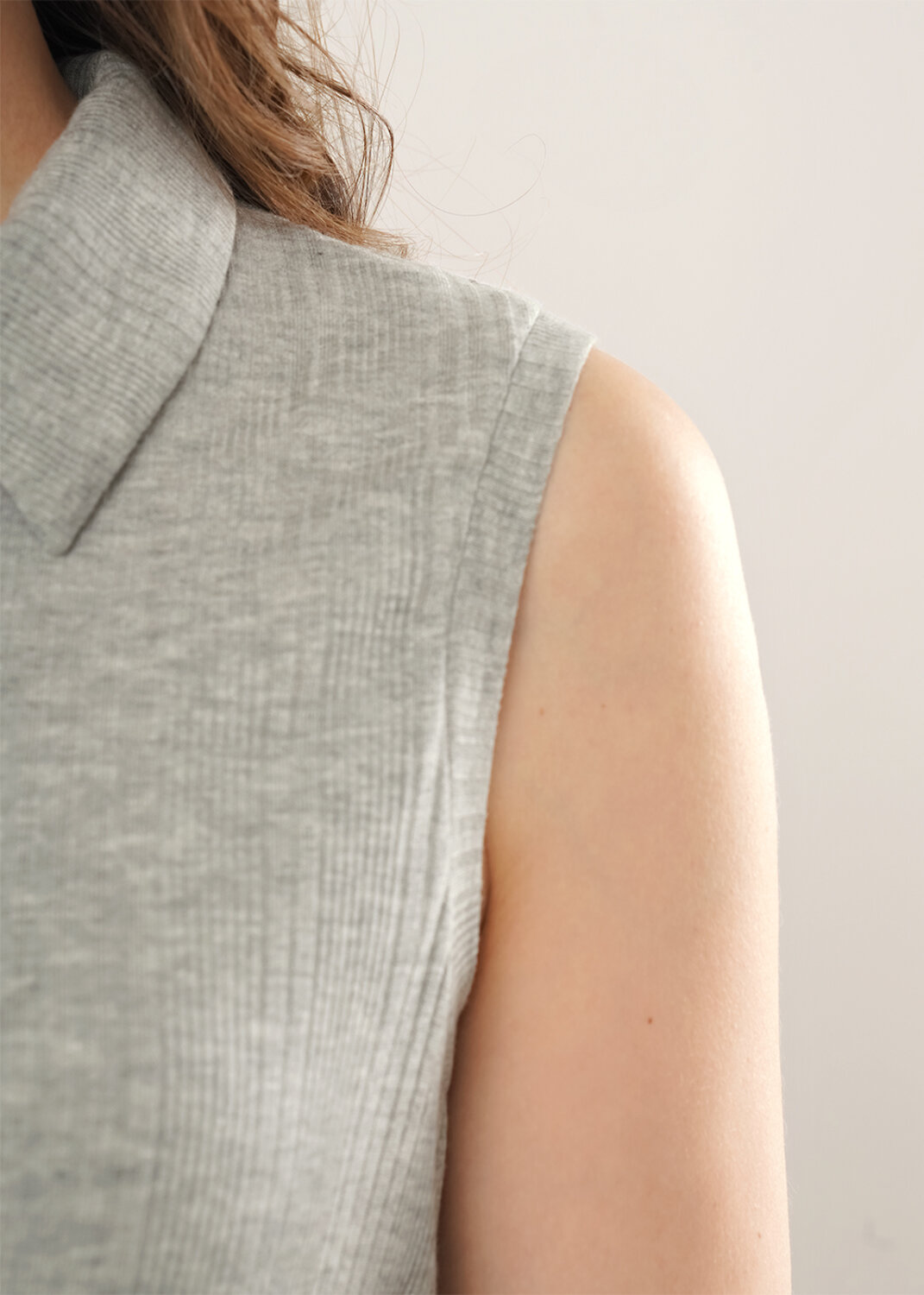 CLEVER Блузка 590693 267198шв т.серый