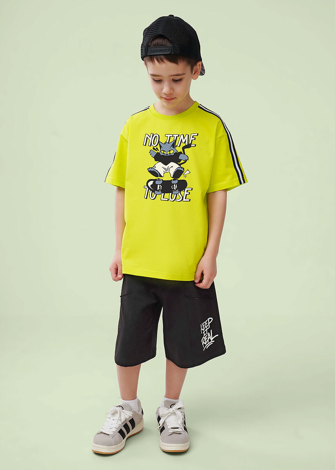 CLEVER Футболка 590708 867421/18кд_п зелёный "неон"