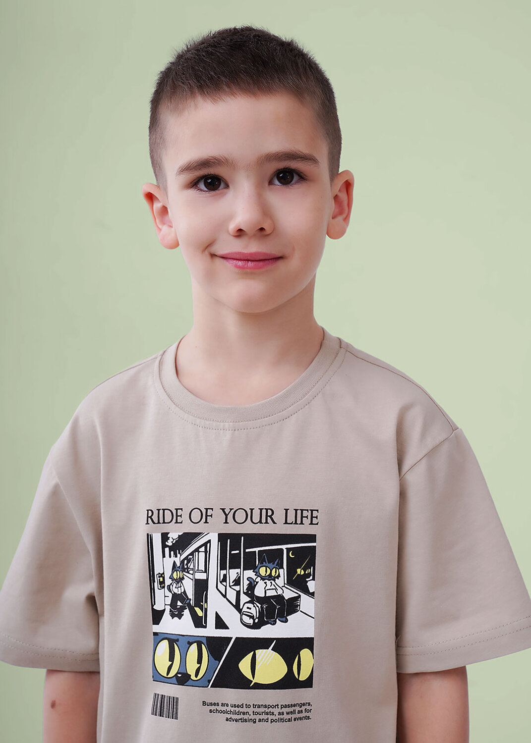 CLEVER Футболка 590711 867419/18кд_п бежевый