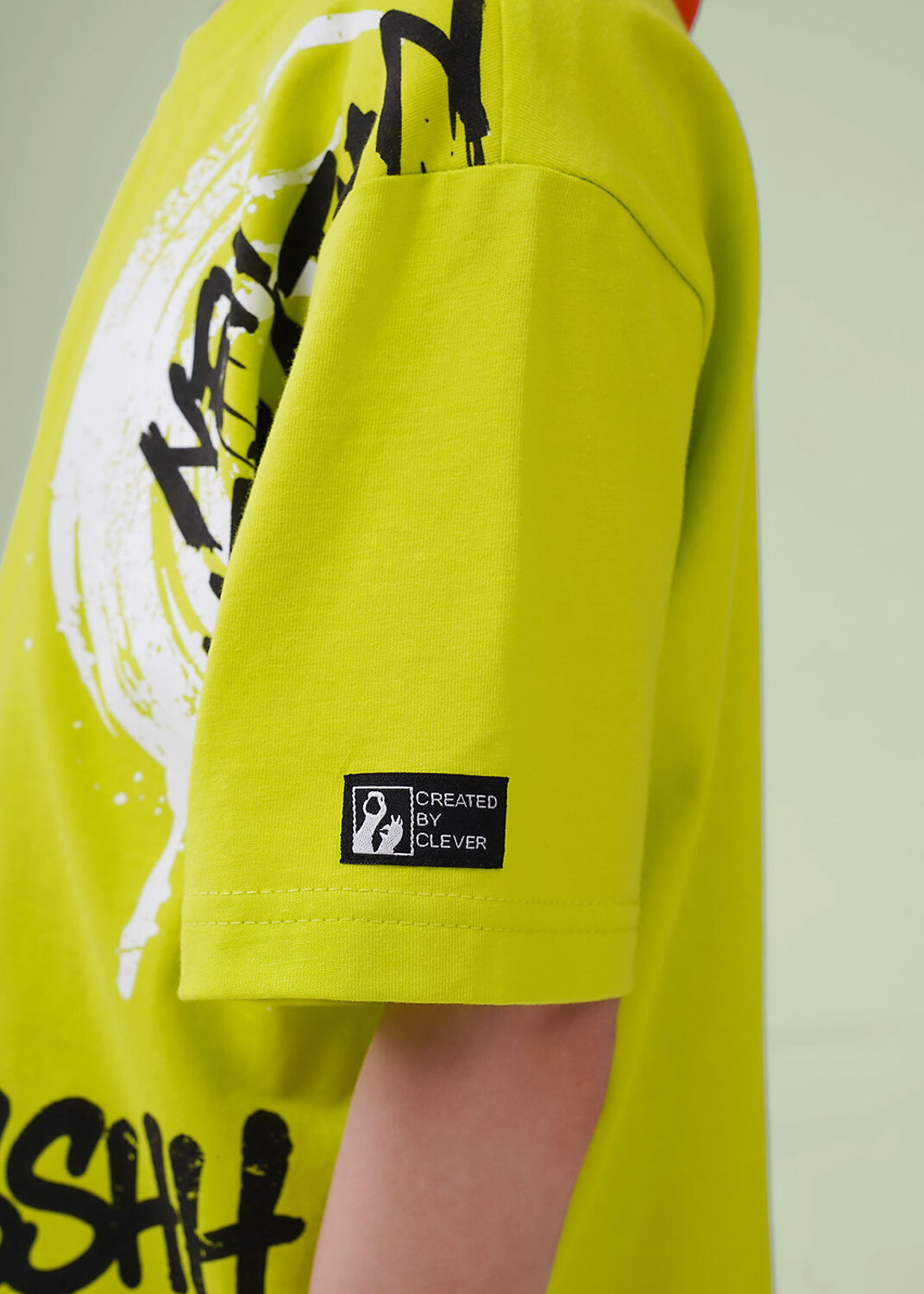 CLEVER Футболка 590713 867429/18кд_п зелёный "неон"