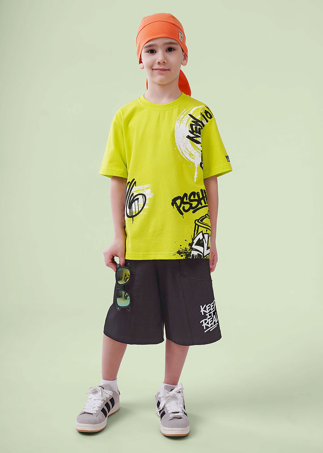 CLEVER Футболка 590715 867430/18кд_п зелёный "неон"