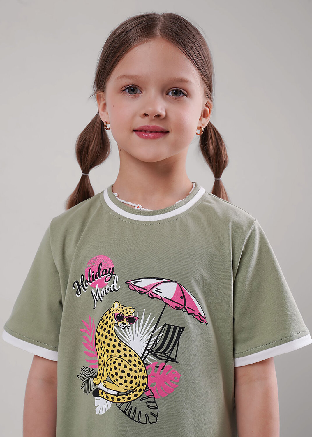 CLEVER Футболка 590717 867435/17кд_п хаки