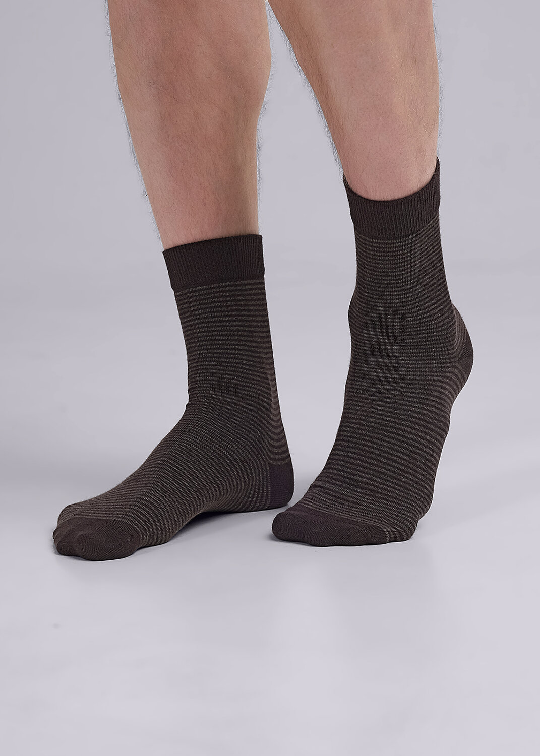 CLEVER Носки 590737 К3407Л т.коричневый