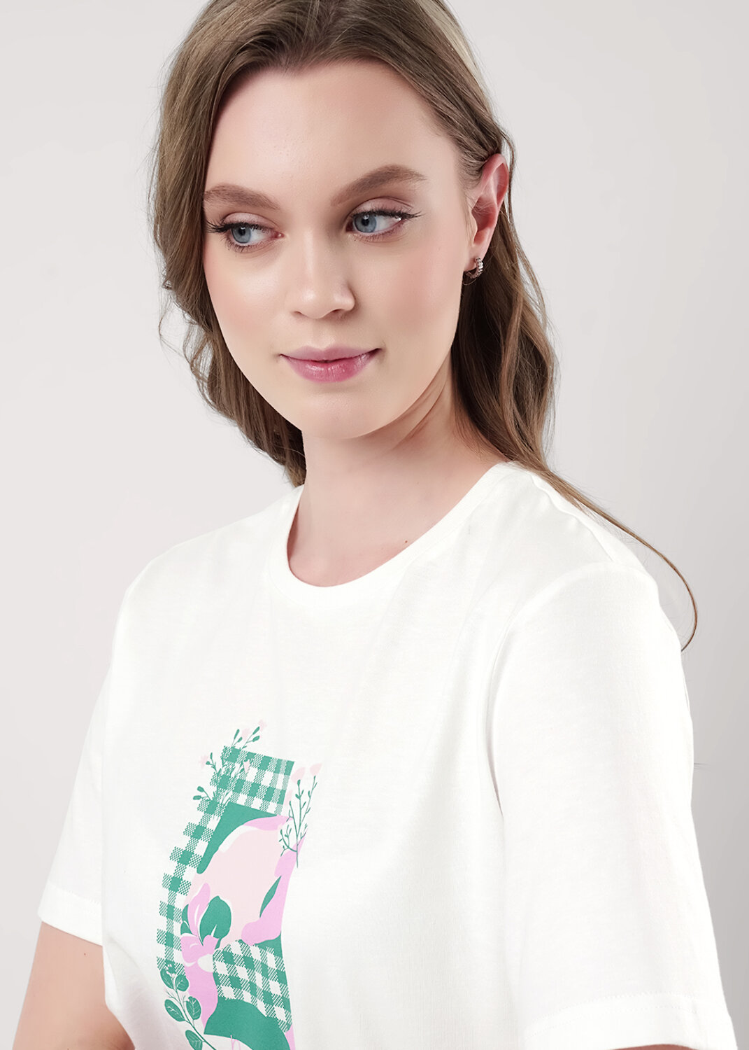 CLEVER Пижама 590752 LP25-968 молочный/св.зелёный