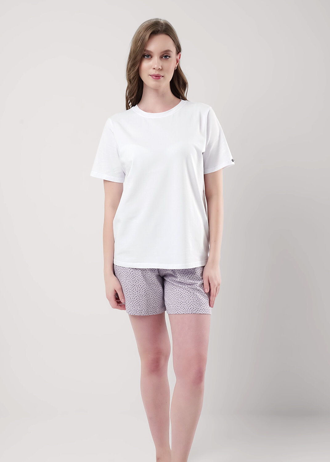 CLEVER Шорты 590753 LSH25-968 св.сиреневый/фиолетовый