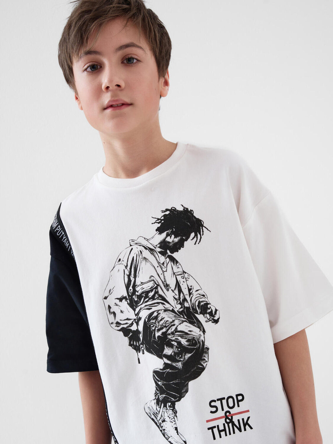 PLAYTODAY Фуфайка 590804 12611070 черный, белый