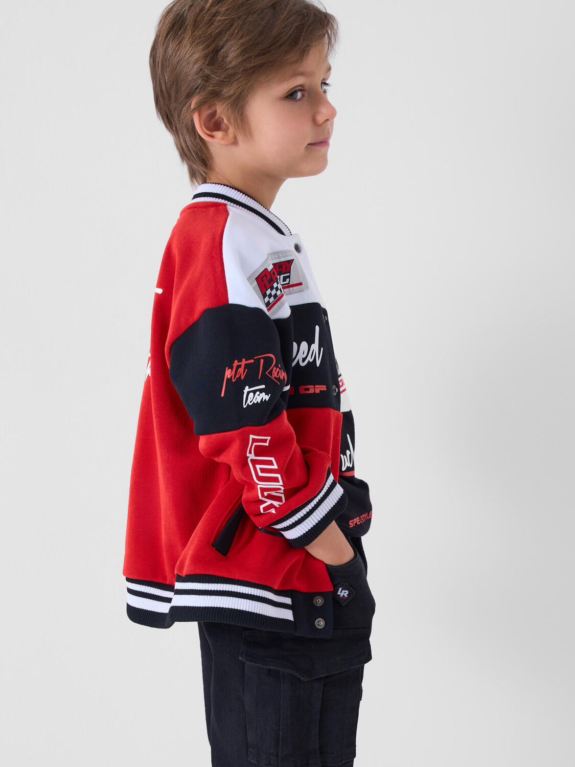 PLAYTODAY Толстовка 590808 12612296 белый,черный,красный