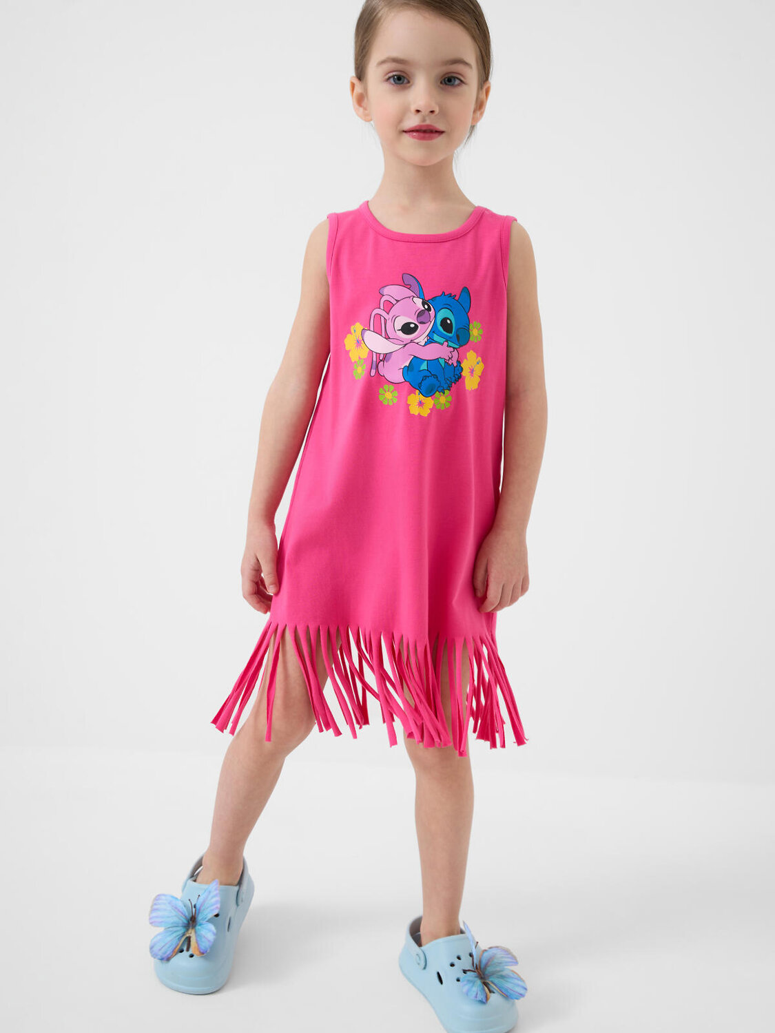 PLAYTODAY Платье 590815 12622465 розовый неоновый 